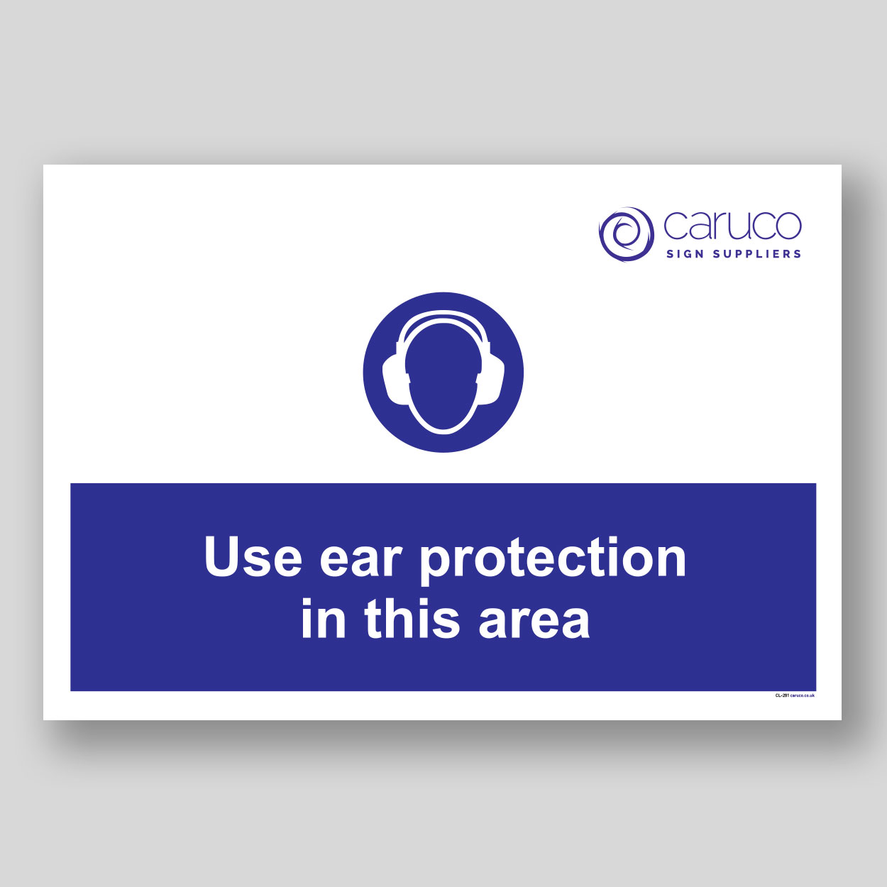 CL-281 Use ear protection in this area
