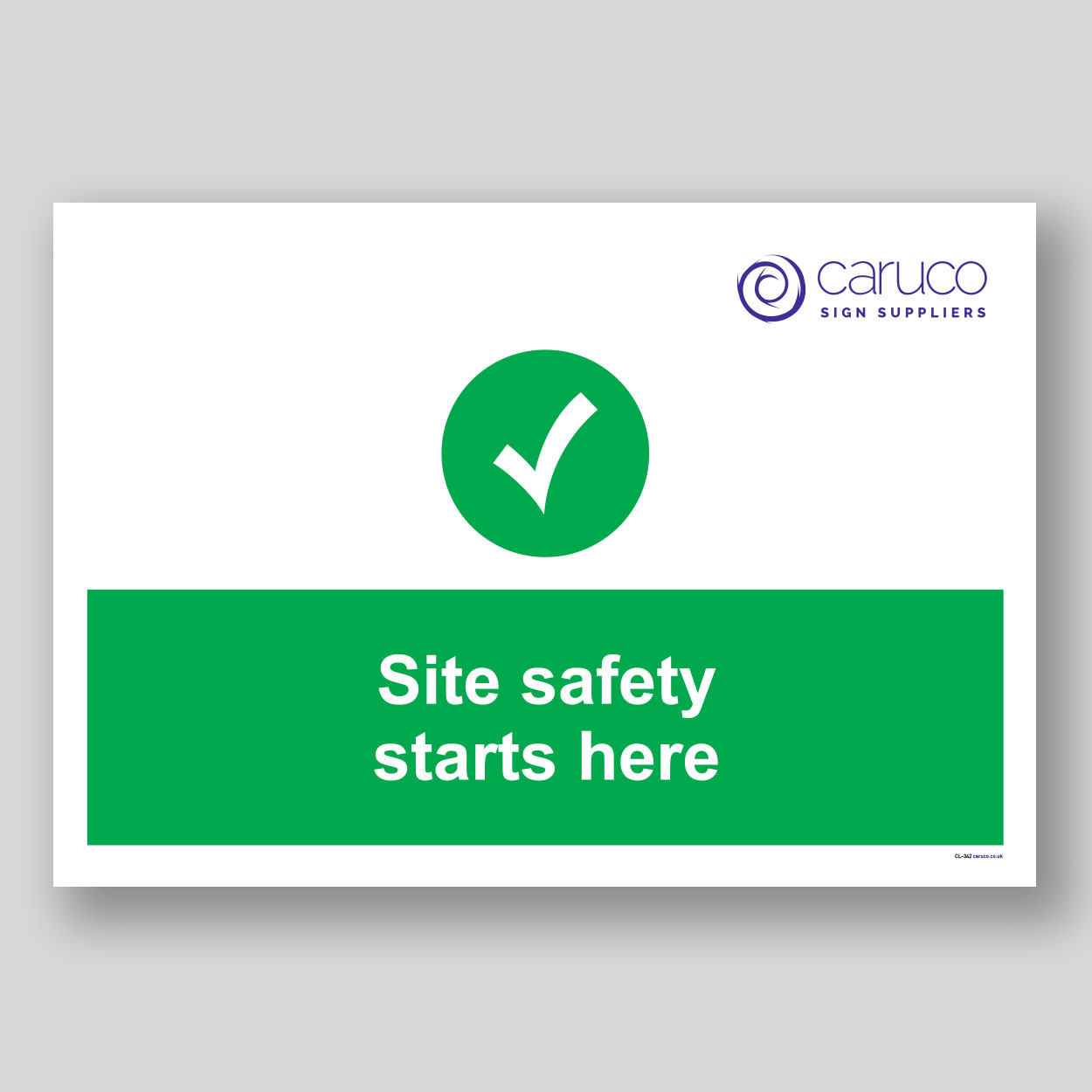 CL-342 Site safety starts here