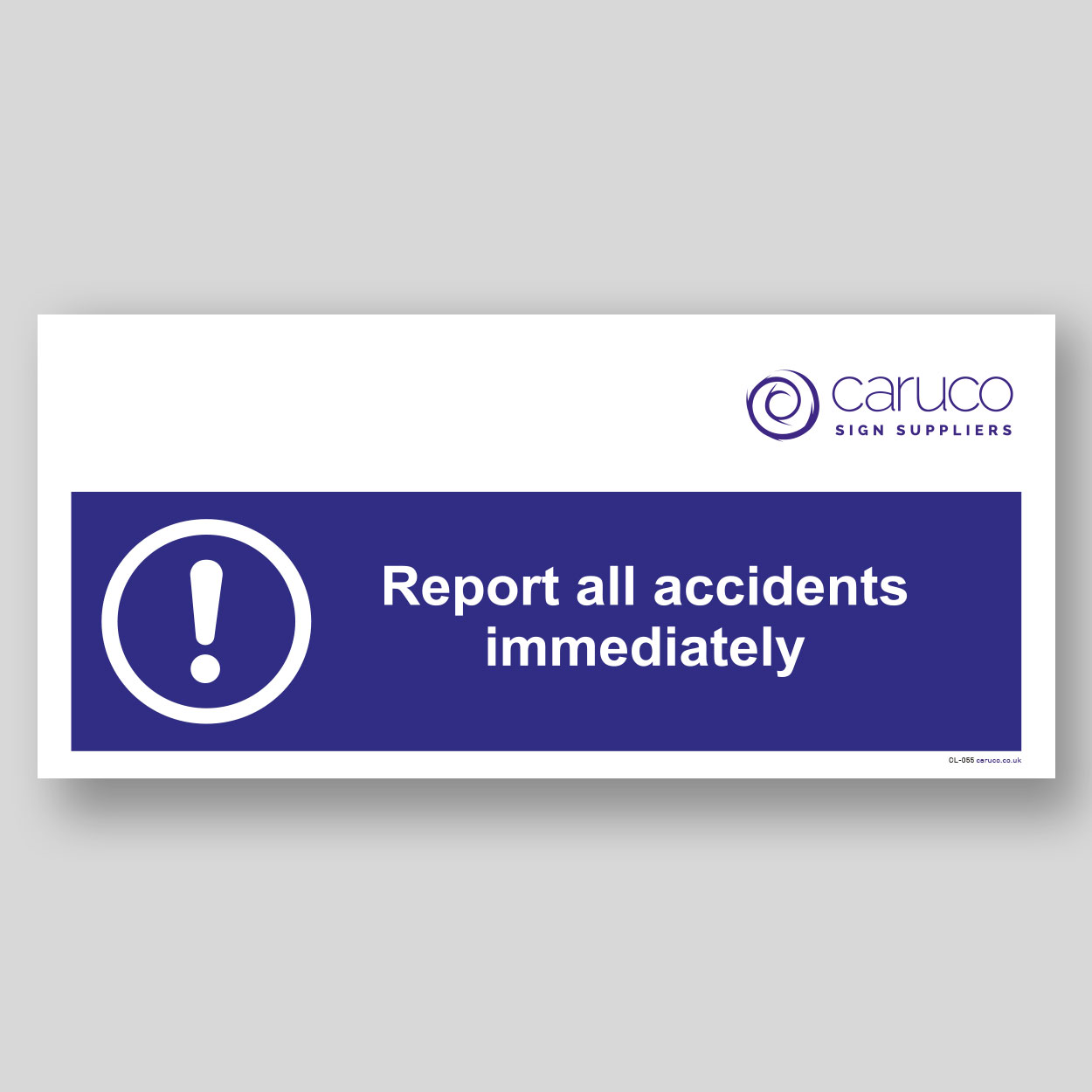 CL-055 Report all accidents