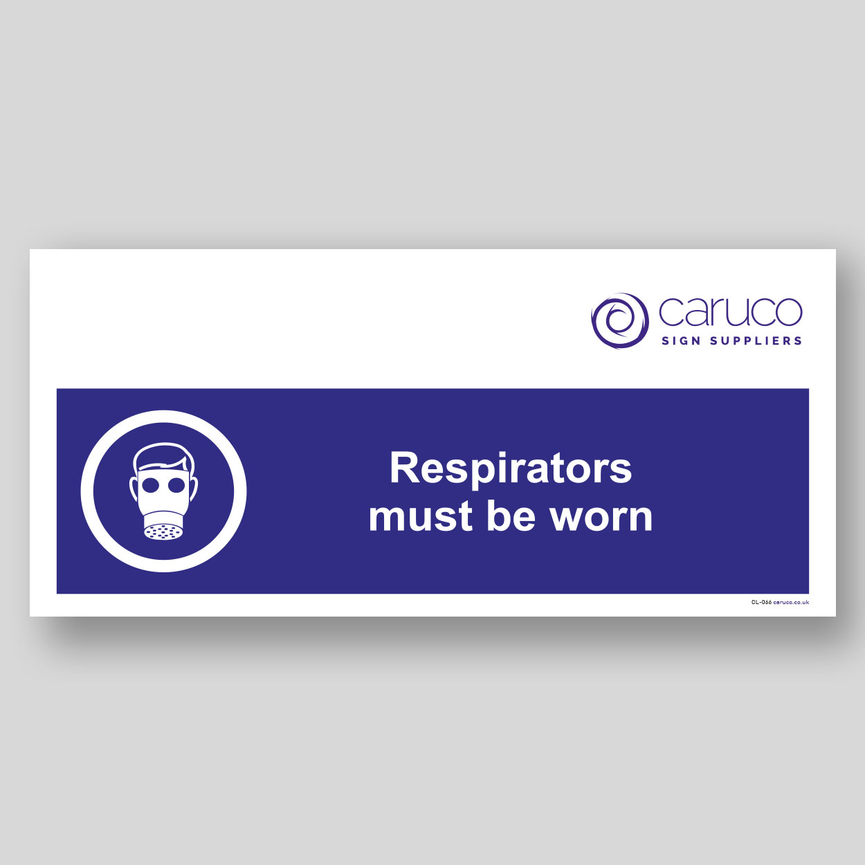 CL-066 Respirators must be worn