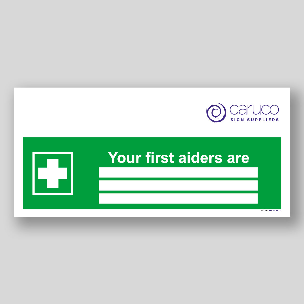 CL-153 Your first aiders are