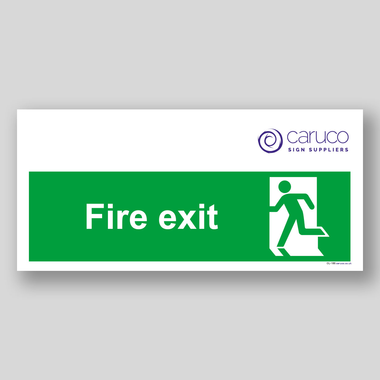 CL-185 Fire exit - with man right