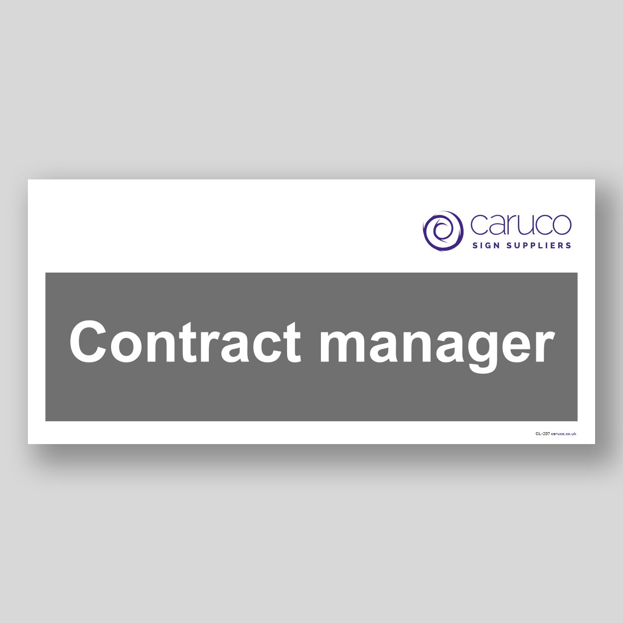CL-207 Contract manager