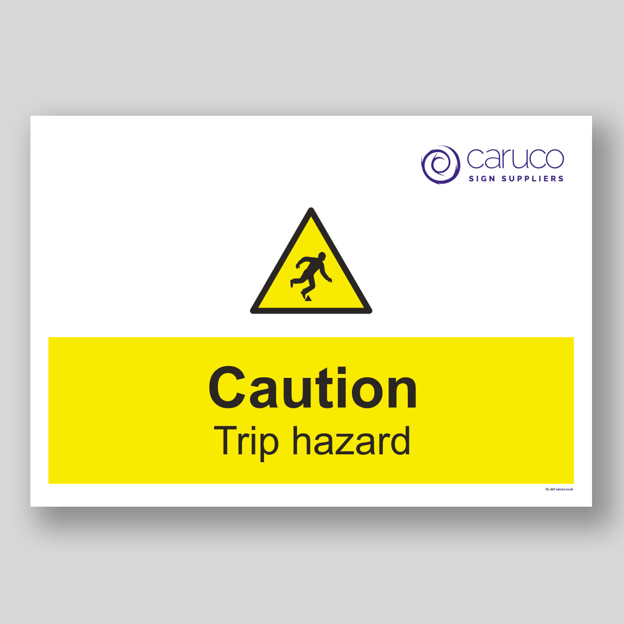CL-241 Caution - trip hazard