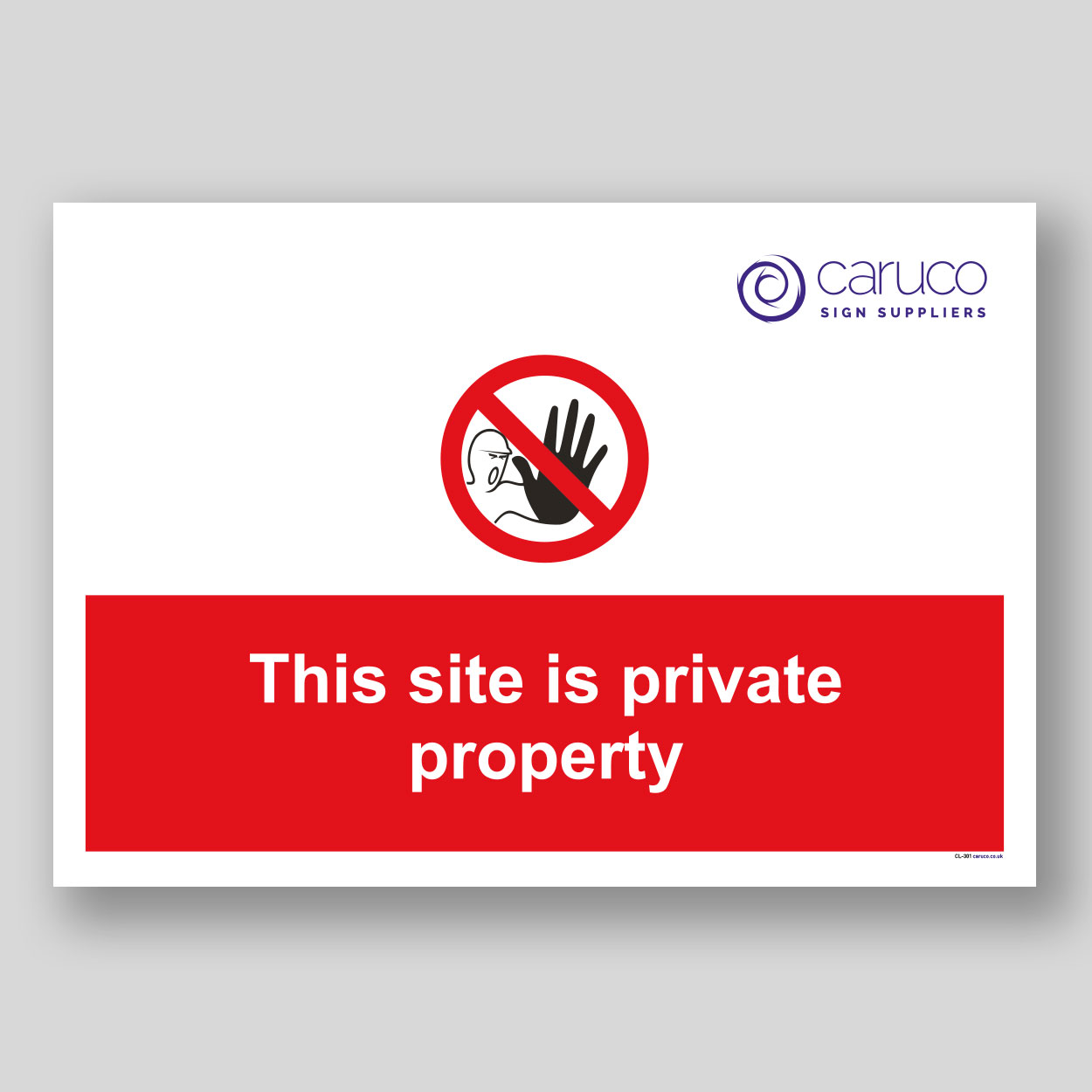 CL-301 This site is private property