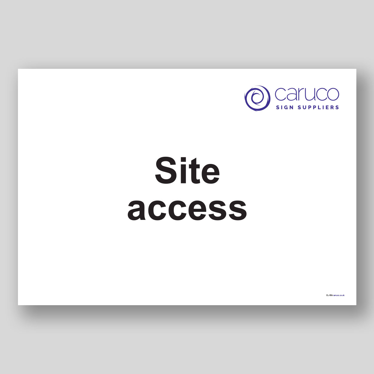 CL-506 Site access