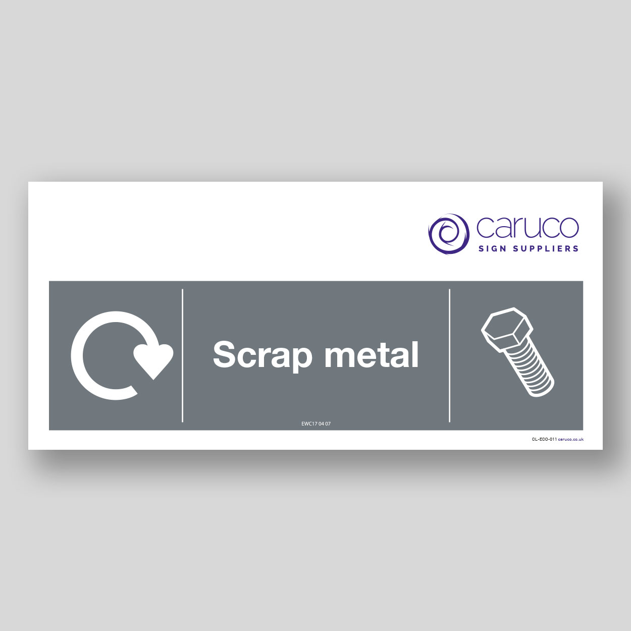 CL-ECO-011 Recycle scrap metal