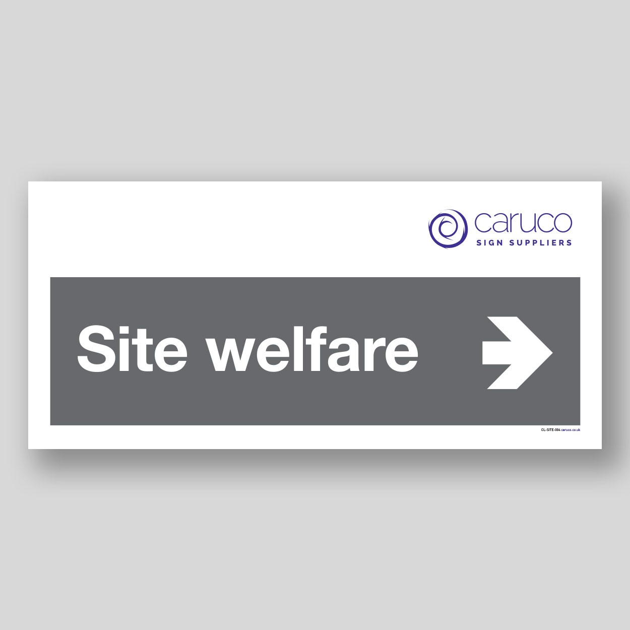 CL-SITE-004 Site welfare with right arrow