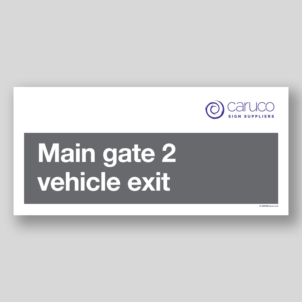 CL-SITE-009 Main gate 2 - vehicle exit