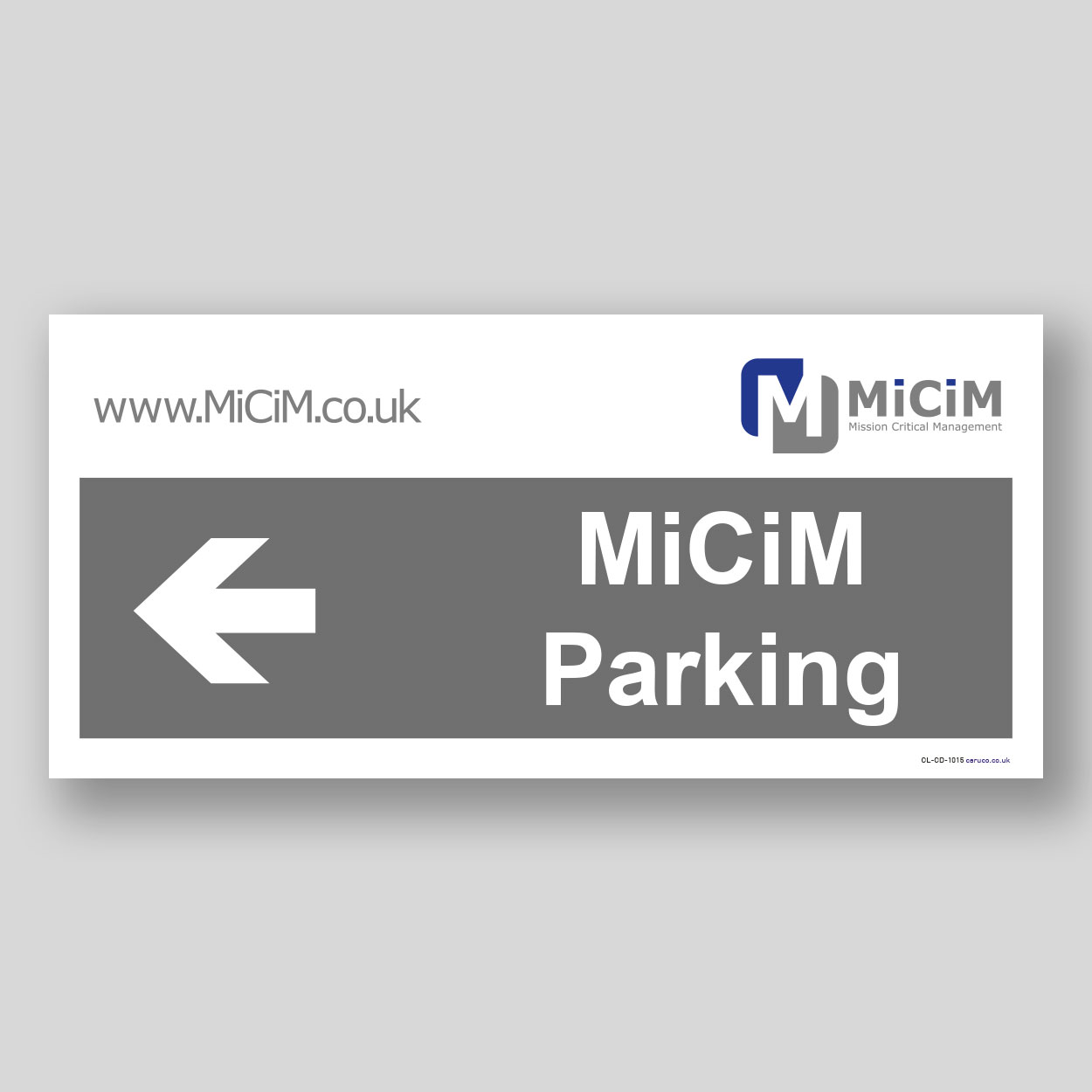 CL-CD-1015 MiCiM parking with left arrow