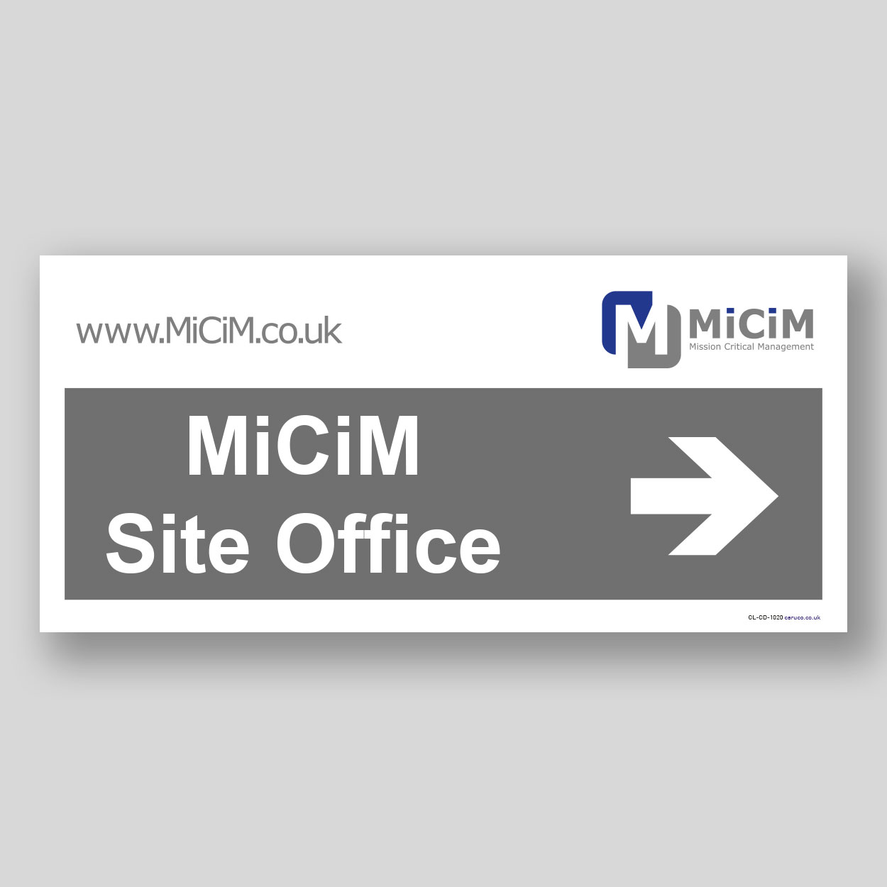 CL-CD-1020 MiCiM site office with right arrow