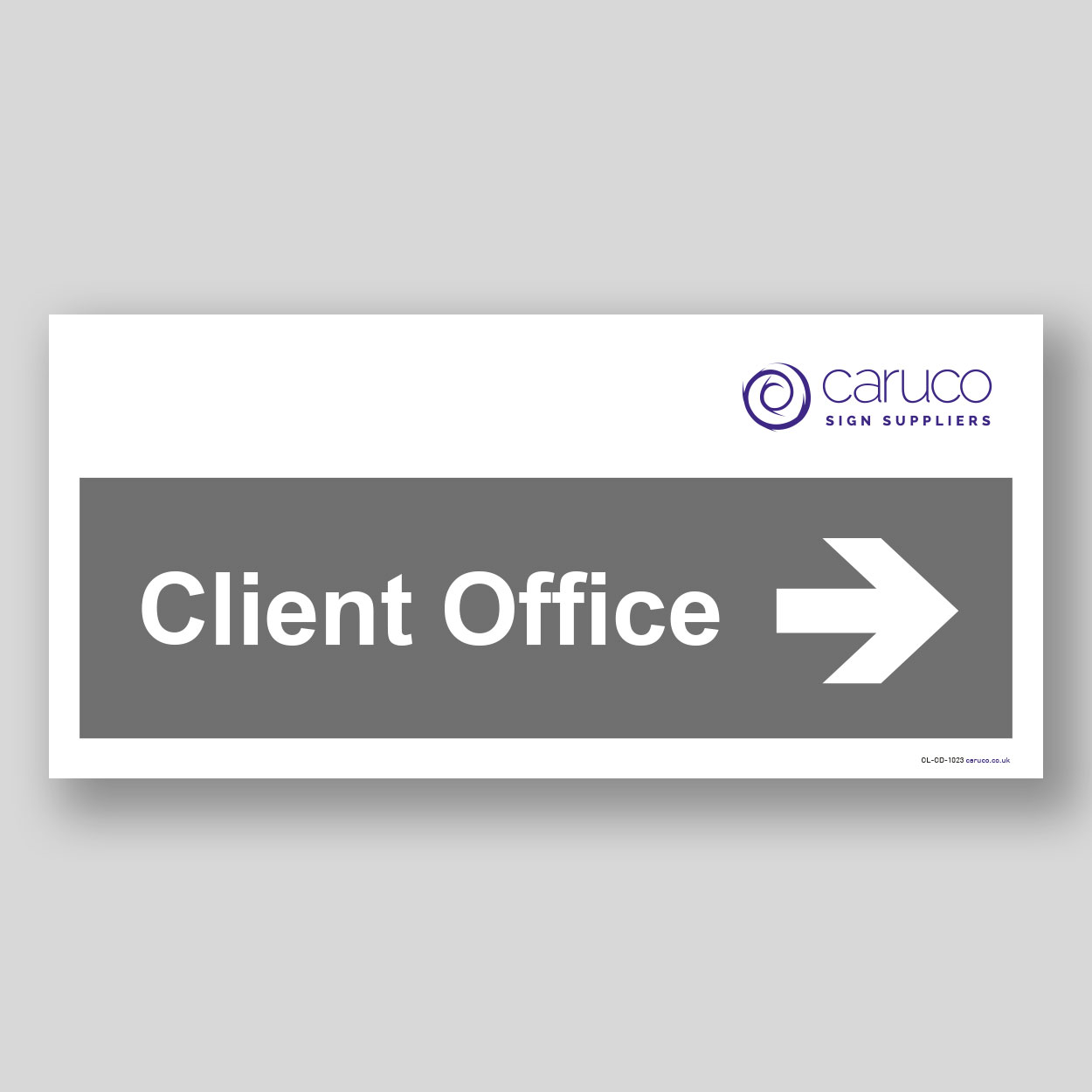 CL-CD-1023 Client office with right arrow