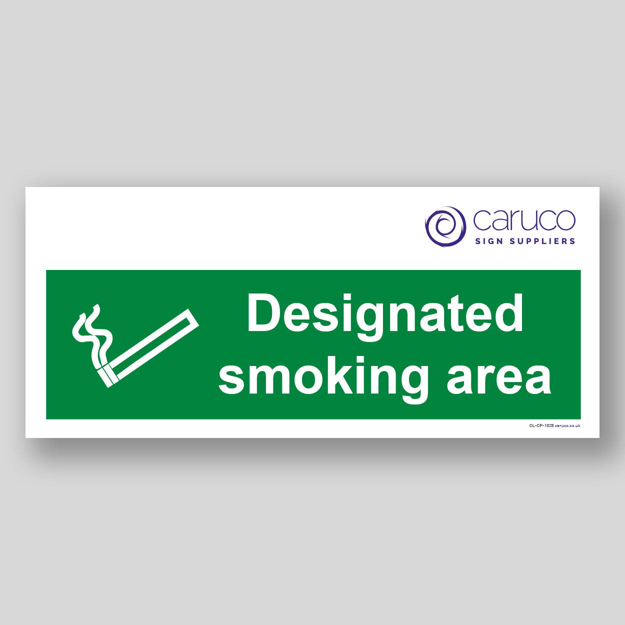 CL-CP-1028 Designated smoking area